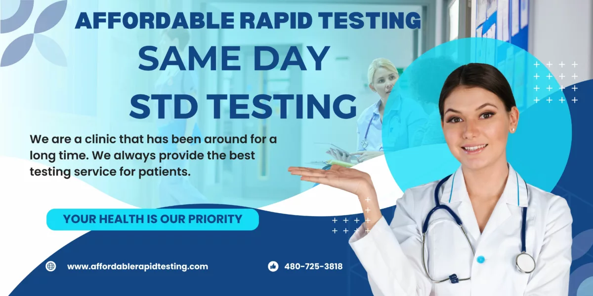 Same day confidential std testing clinic phoenix scottsdale gonorrhoea syphilis