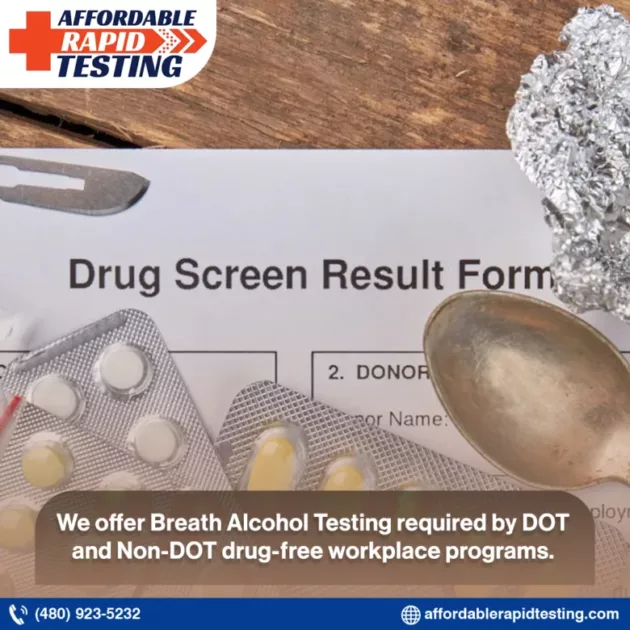 Same day dot & non-dot drug testing results for drivers