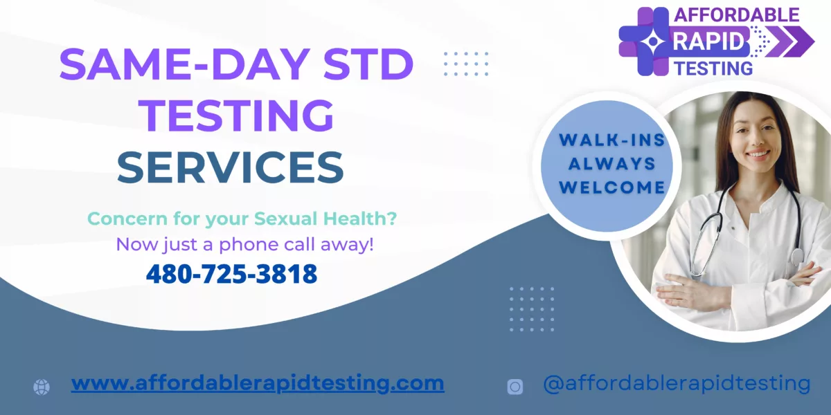 Same-day rapid std testing result services