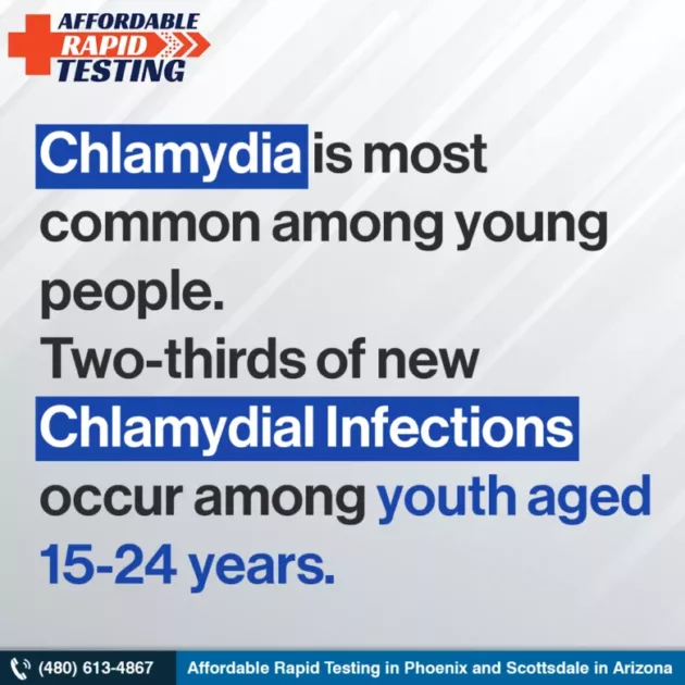 Most common stds chlamydia and gonorrhea std testing phoenix