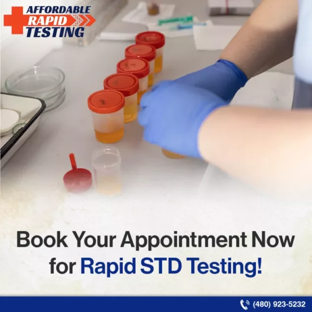 Affordable rapid testing same-day std testing